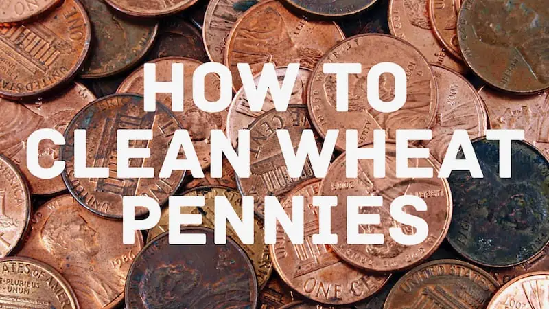 Learn how to clean wheat pennies you find with your metal detector